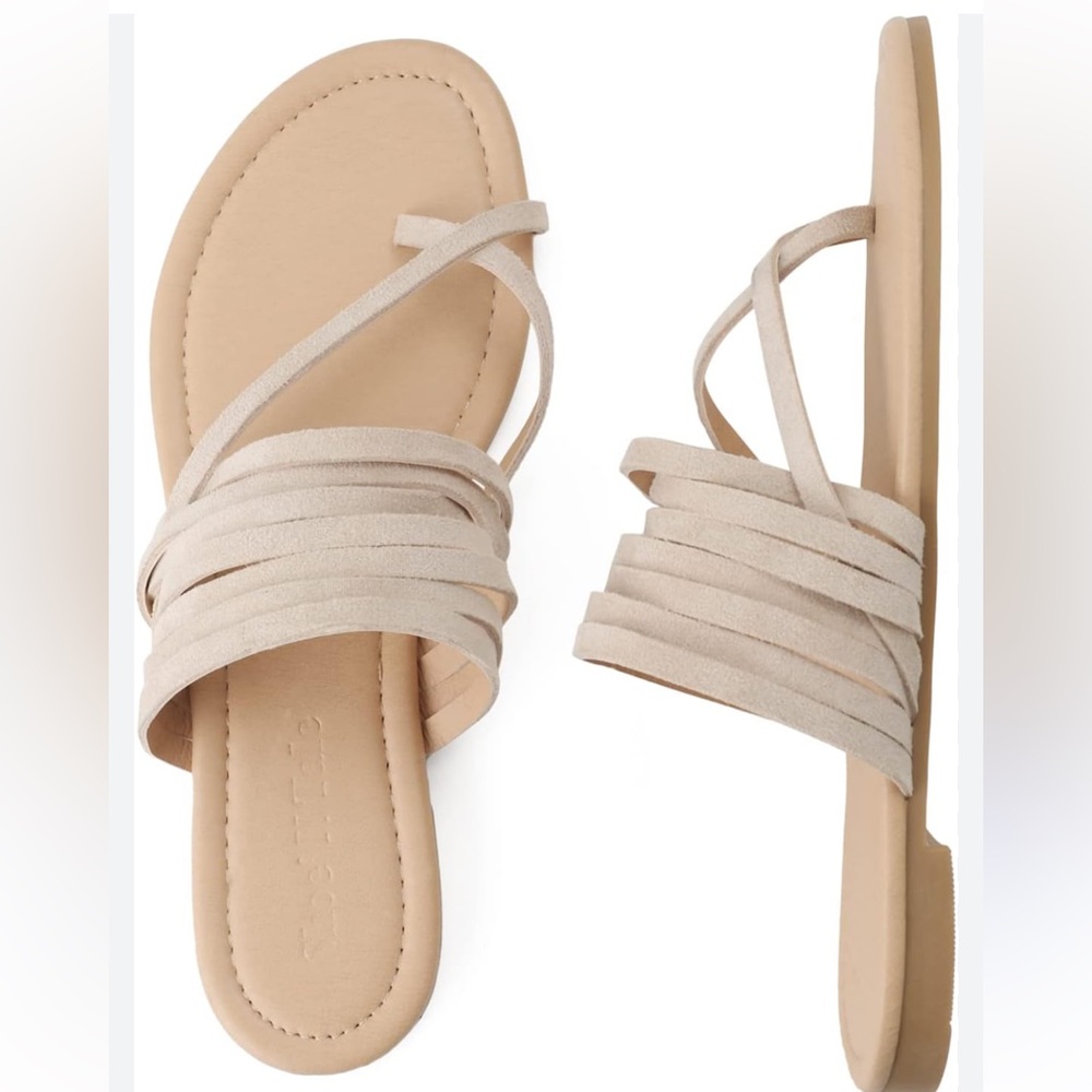Shoe' N Tale Strappy Flat Sandal